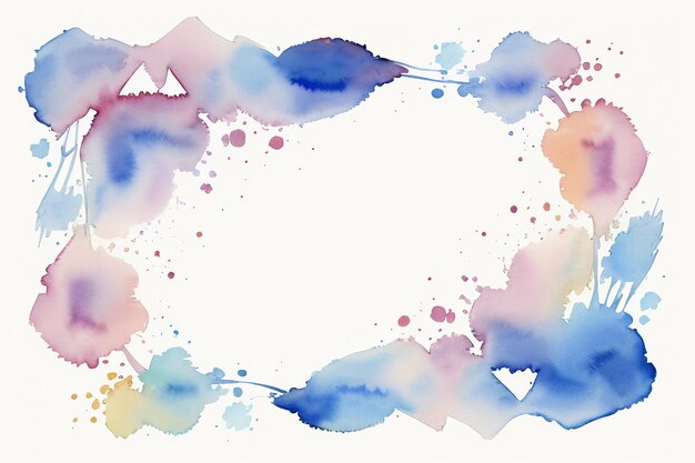 Watercolor splash ink smudge style chinese ink painting design element background wallpaper