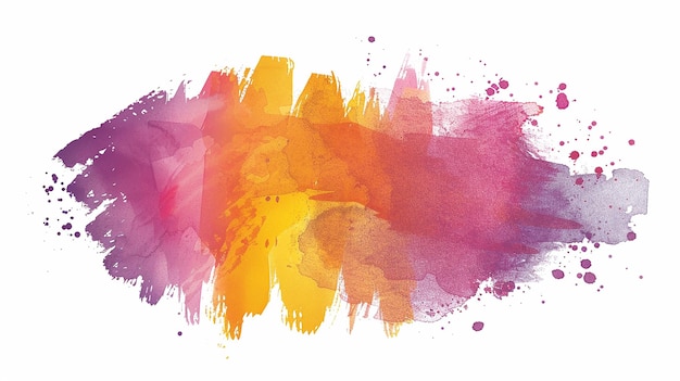 watercolor splash isolated on white background