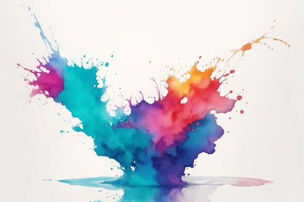 watercolor splash