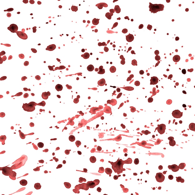 Photo watercolor splashes on white background