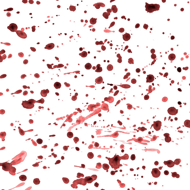 Photo watercolor splashes on white background
