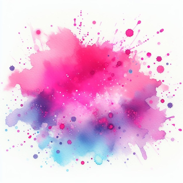 watercolor splatter stain