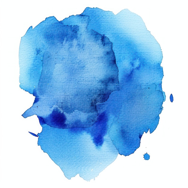 Watercolor of stain backgrounds blue splattered