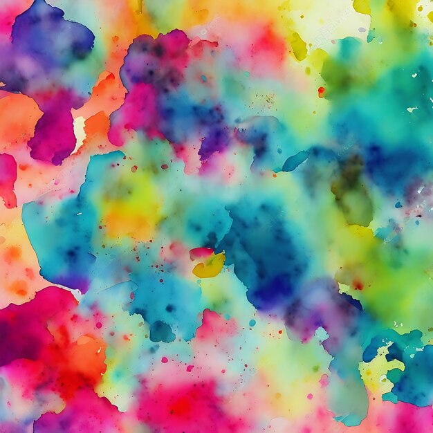 Watercolor stains abstract background Ai art