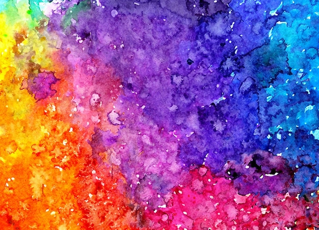 watercolor stains abstract background