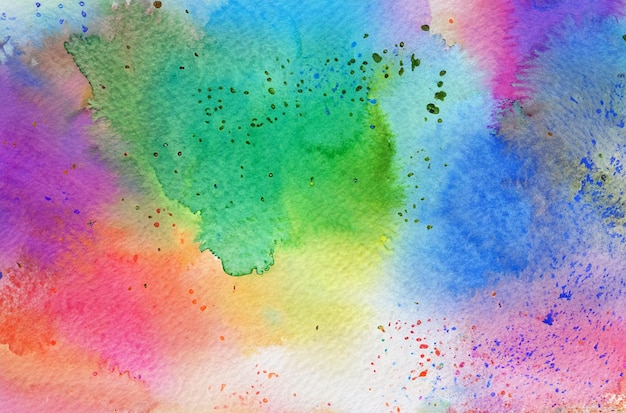 watercolor stains abstract background