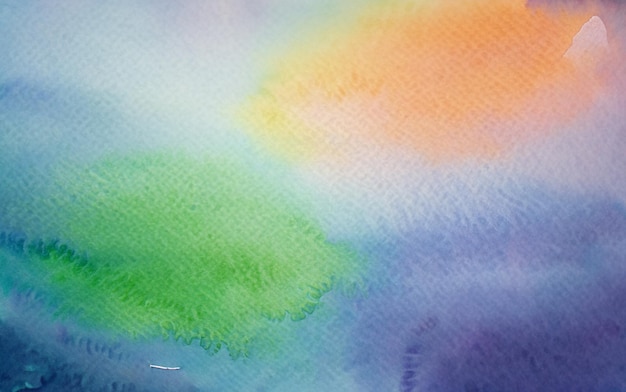 Watercolor stains abstract background