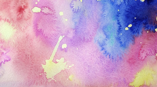 watercolor stains abstract background