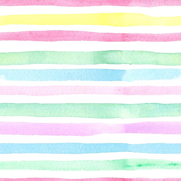Watercolor striped background texture