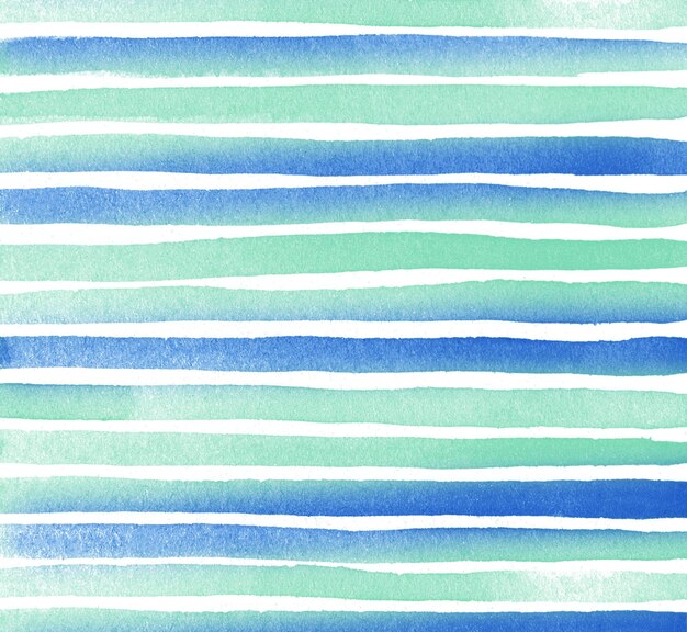 Watercolor striped background texture