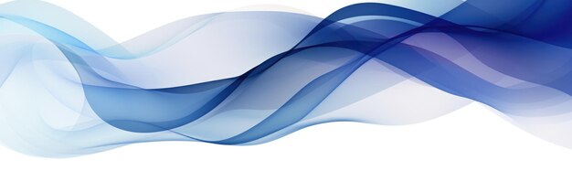 Watercolor style abstraction of razvnotsvetnye wavy and curved lines of bright colors on a white background Banner