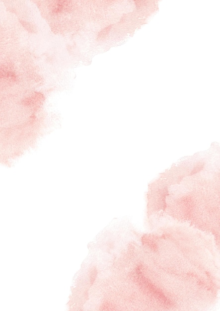 Foto modello dell'acquerello schizzi di acquerello rosa disegnato a mano su uno sfondo bianco perfetto per salvare il