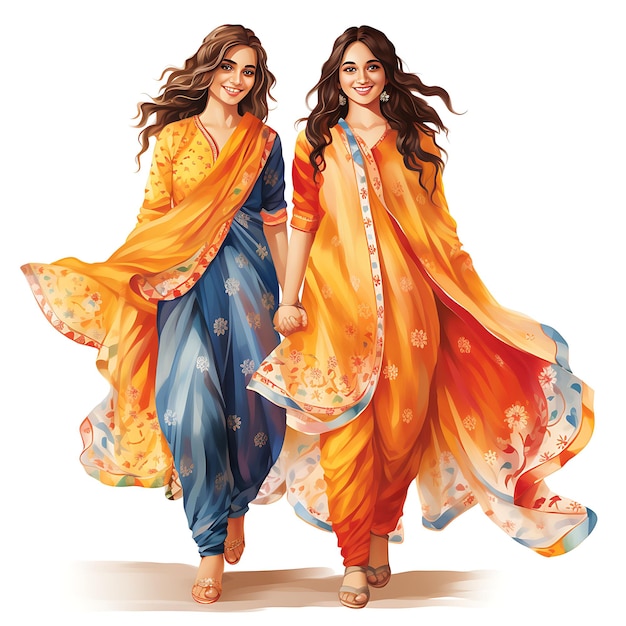 Woman Salwar Kameez: Over 249 Royalty-Free Licensable Stock Vectors &  Vector Art | Shutterstock