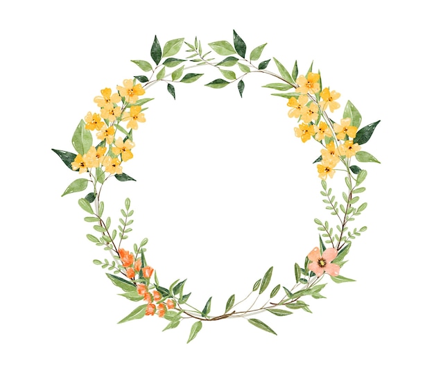 水彩の花束