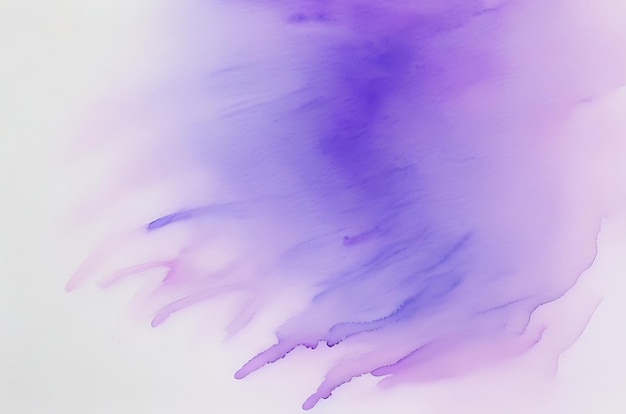 Watercolour art hand paint gradient violet background