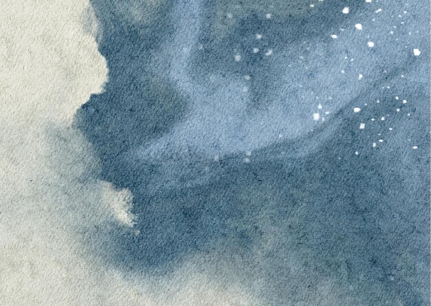 Watercolour Background Night Sky Postcard 1