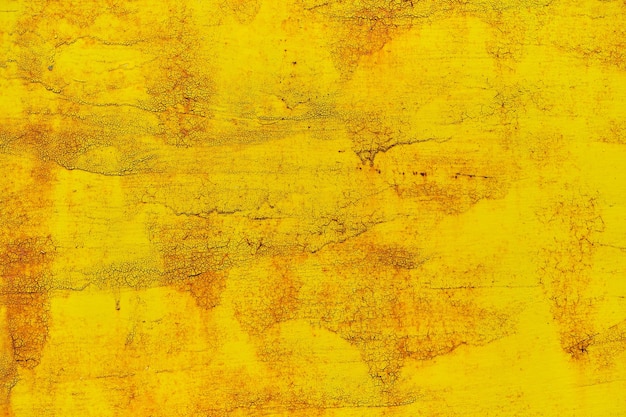 Watercolour background in old vintage yellow paint