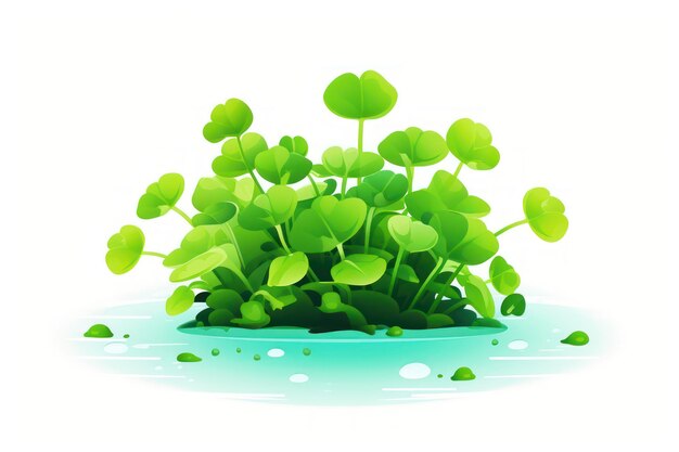 Photo watercress icon on white background ar 32 v 52 job id f60f1fc889cc42cd96ddbaf17cea9b5b