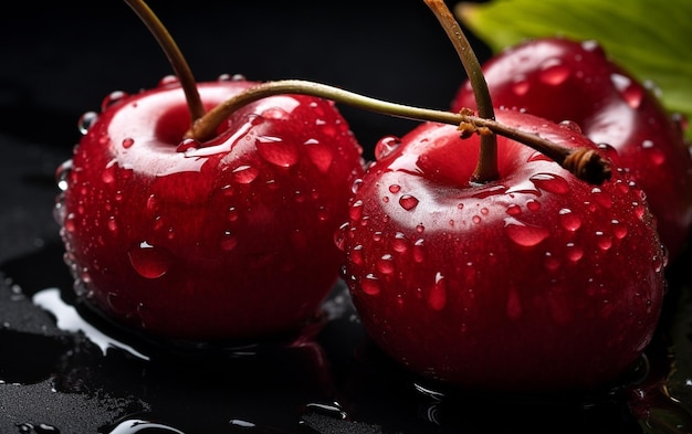 WaterDrop Adorned Cherries