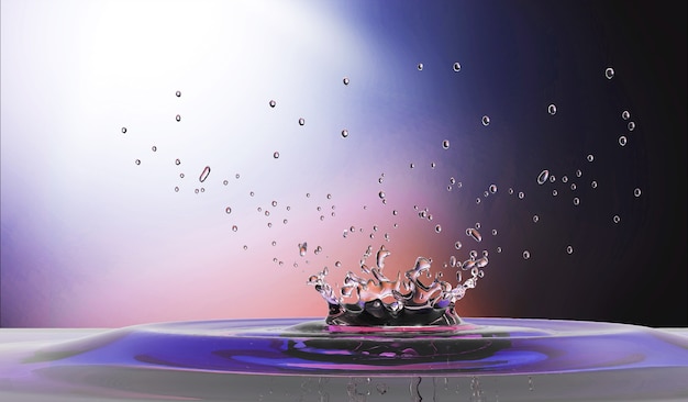 Waterdrop background