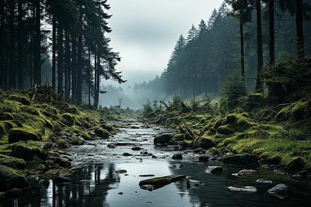 waterfall in the forest