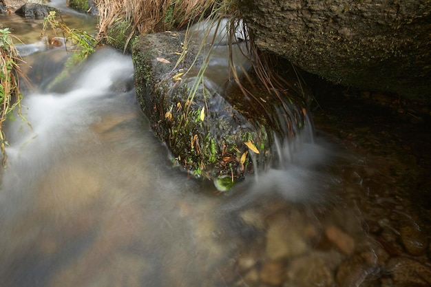 Waterfall in the Guadarrama National Park