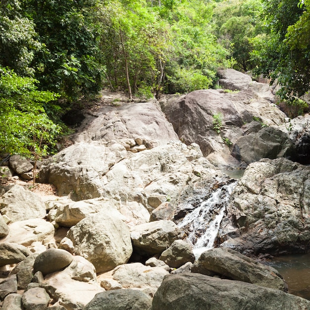 Waterfall on Koh Samui