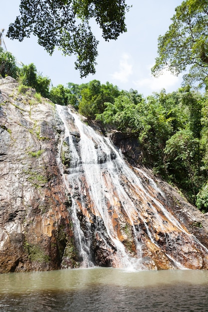 Waterfall on Koh Samui