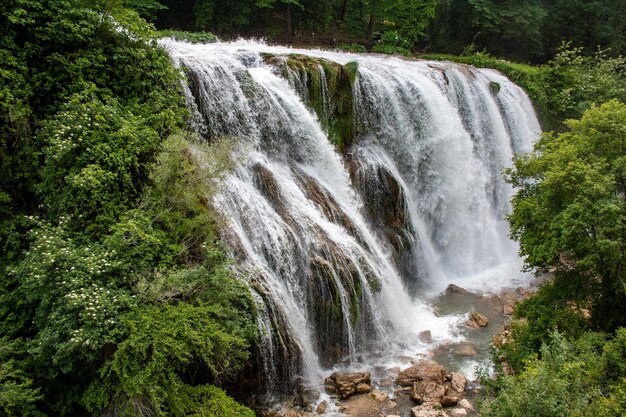 Photo waterfall marmore