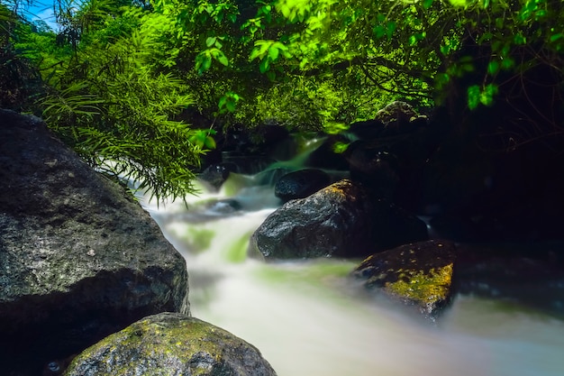 Waterfall in the mountains