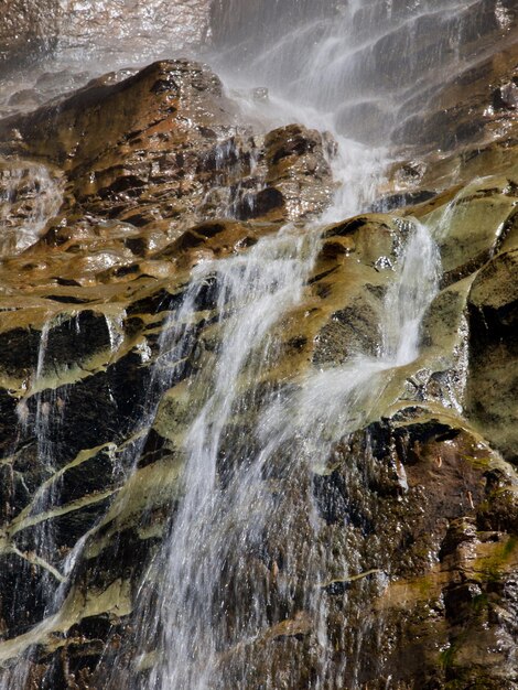 Waterfall in Ouray, Colorado.