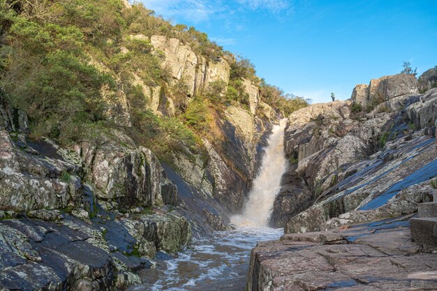 waterfall panoramic view