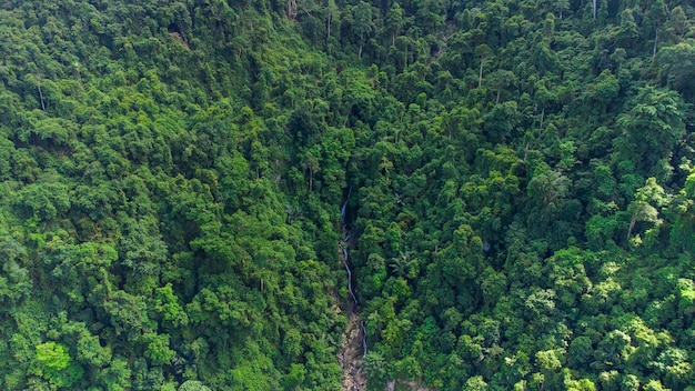 Waterfall in Pudeng village Aceh Besar district Aceh province