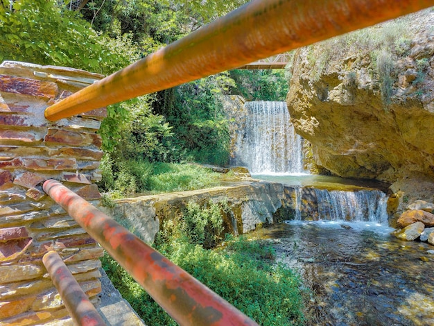 waterfall in the river