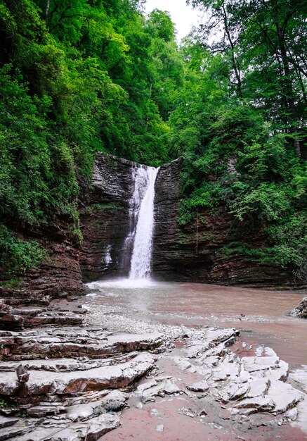 Waterfall of the Rufabgo River