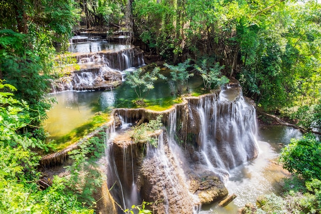 Waterfall scenic natural sunlight