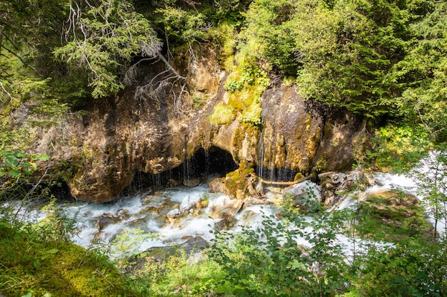 Waterfall in Vanoise national Park