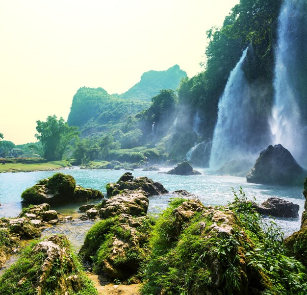 Waterfall in Vietnam