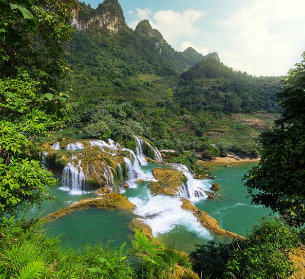 Waterfall in Vietnam