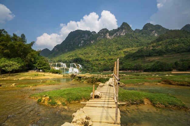 Waterfall in Vietnam