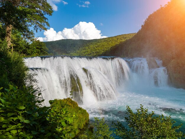 Photo waterfalls