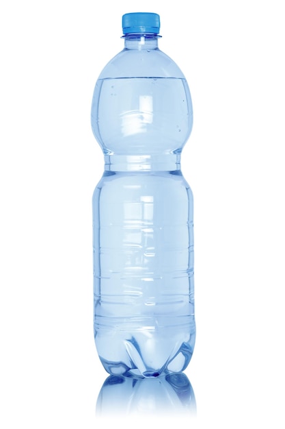 Waterfles geïsoleerd op wit