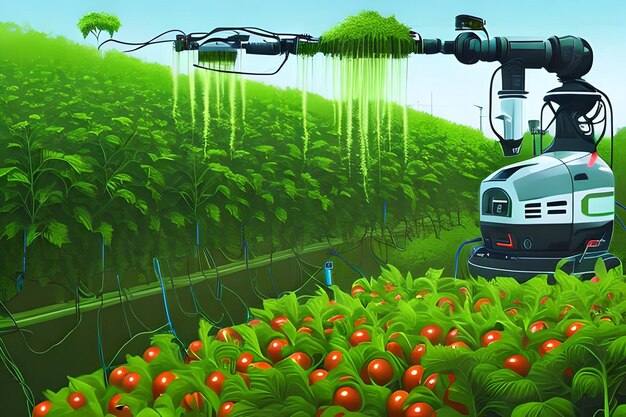 Watering Farm Plant Automatic Irrigation