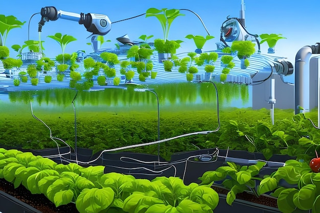 Watering Farm Plant Automatic Irrigation