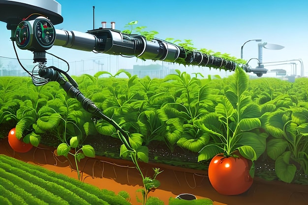Watering Farm Plant Automatic Irrigation