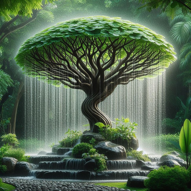 Watering tree of the world