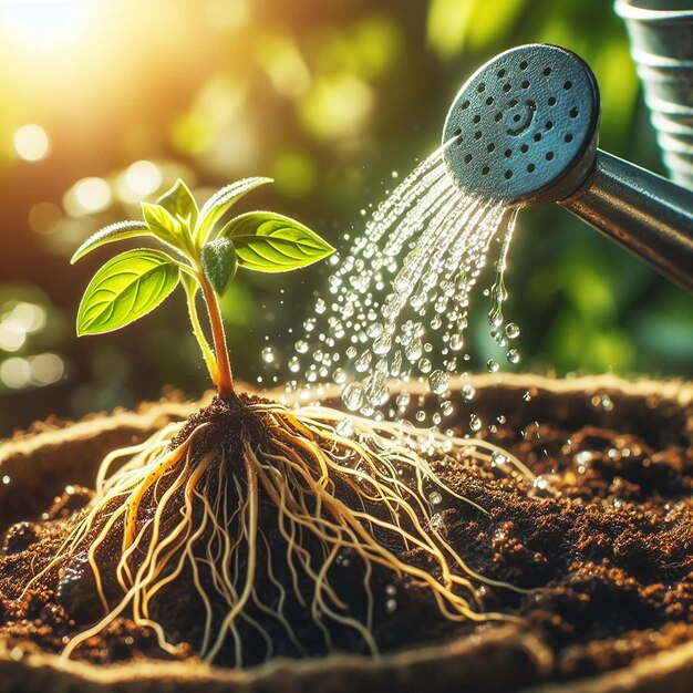 Watering tree of the world