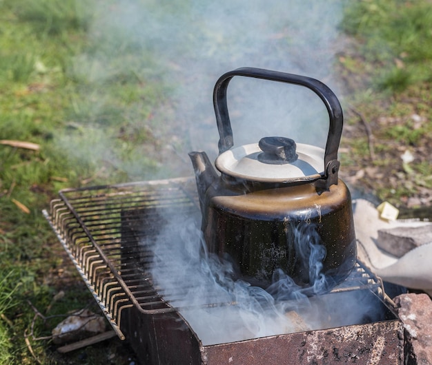 Waterkoker koken