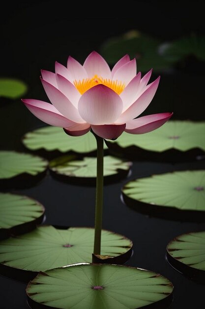 Waterlilly Shapla Bloem