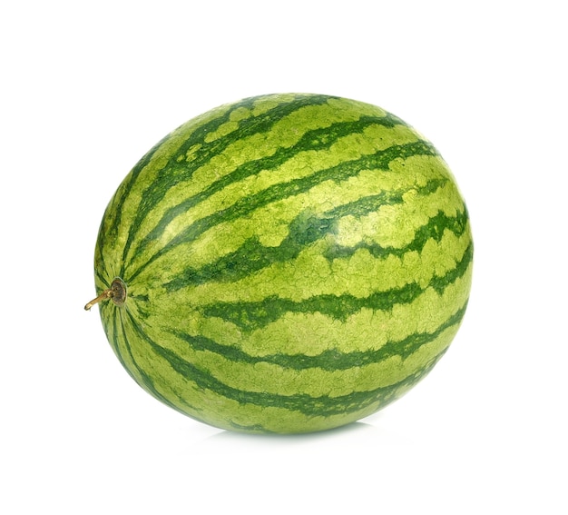 Watermeloen op witte achtergrond